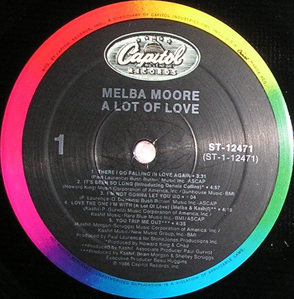 Moore, Melba - A Lot Of Love (VG+) (Vinyl LP)