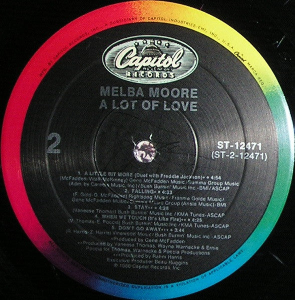 Moore, Melba - A Lot Of Love (VG+) (Vinyl LP)