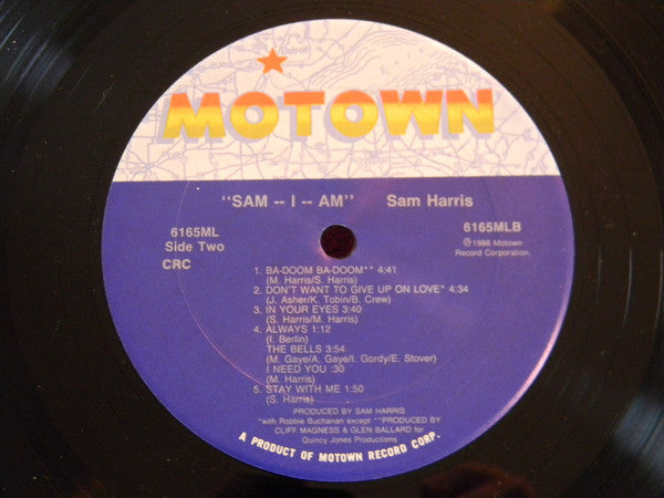 Harris, Sam  - Sam-I-Am (VG+) (Vinyl LP)