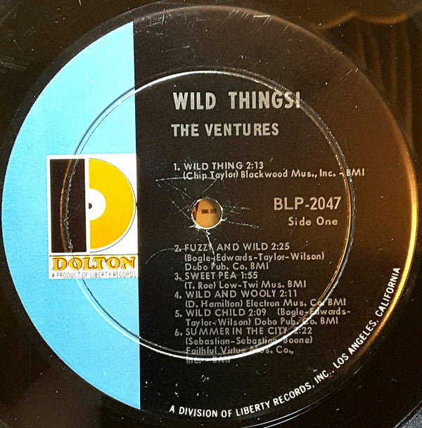 Ventures - Wild Things! (Vinyl, VG) (Vinyl LP)