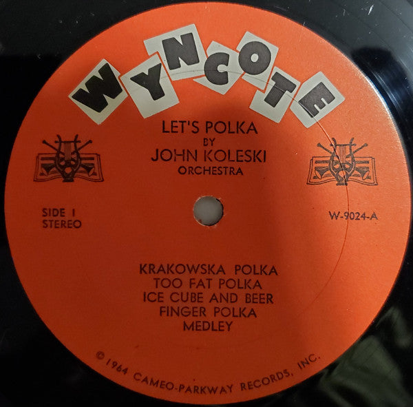 Koleski, John and his Orchestra - Let's Polka (Vinyl, VG) (Vinyl LP)