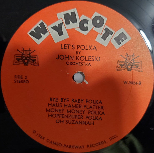Koleski, John and his Orchestra - Let's Polka (Vinyl, VG) (Vinyl LP)