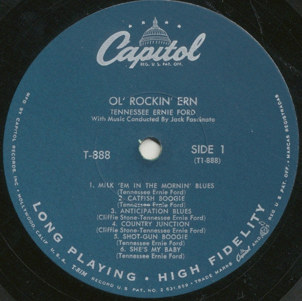 Ford, Tennessee Ernie - Ol' Rockin' Ern (VG+) (Vinyl LP)