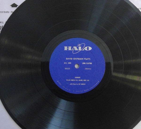 Oistrach, Lev Oborin - David Oistrakh Plays (VG+) (Vinyl LP)