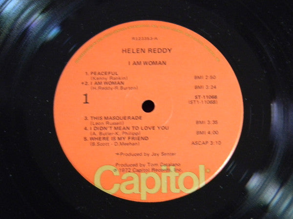 Reddy, Helen - I Am Woman (Vinyl, VG+) (Vinyl LP)