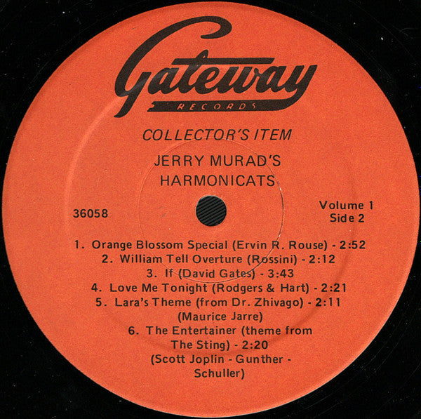 Murad's, Jerry Harmonicats - Collectors Item (VG+) (Vinyl LP)