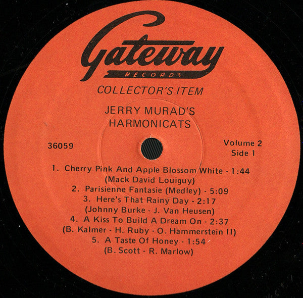 Murad's, Jerry Harmonicats - Collectors Item (VG+) (Vinyl LP)