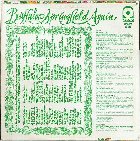 Buffalo Springfield - Buffalo Springfield Again (Vinyl, G+) (Vinyl LP)