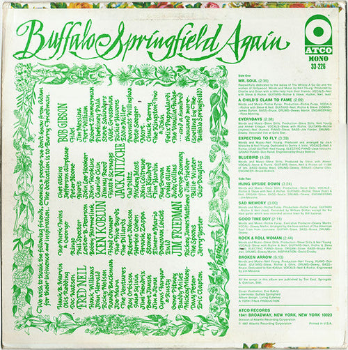 Buffalo Springfield - Buffalo Springfield Again (Vinyl, G+) (Vinyl LP)