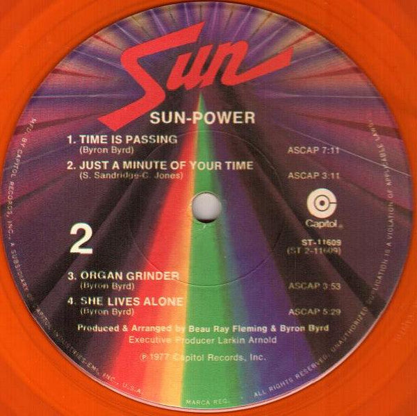 Sun - Sun-Power (VG+) (Vinyl LP)