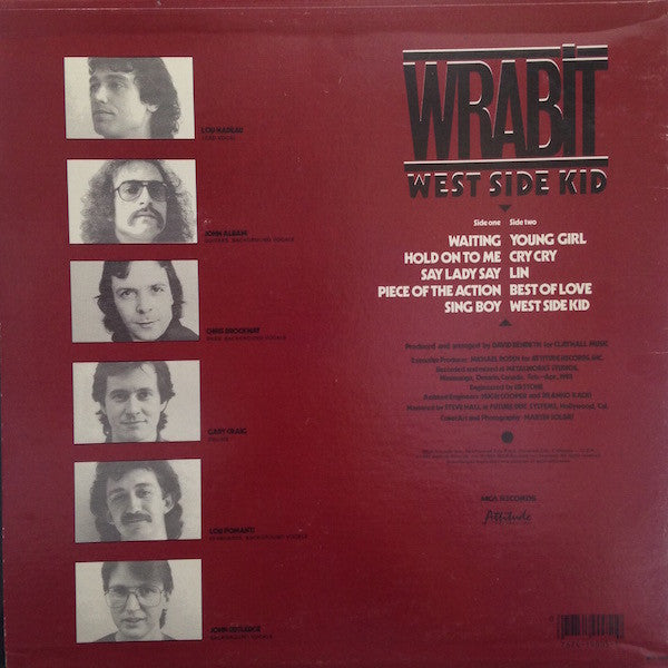 Wrabit - West Side Kid (VG+) (Vinyl LP)