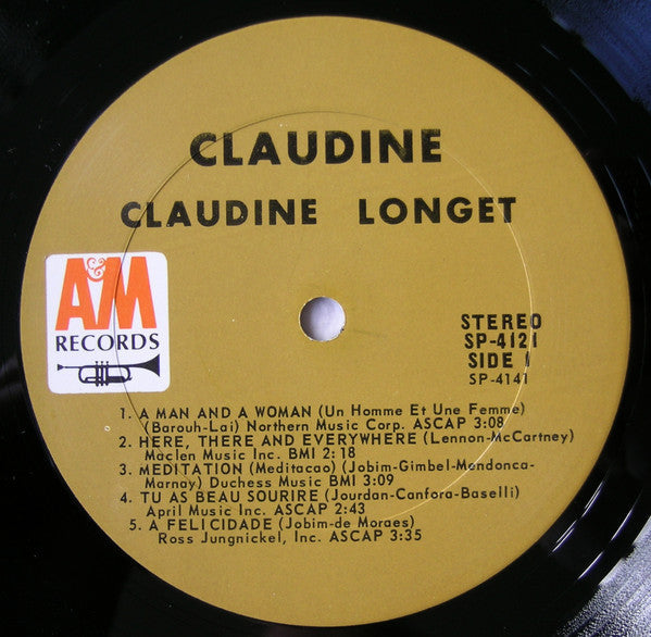Longet, Claudine - Claudine (Vinyl, VG+) (Vinyl LP)