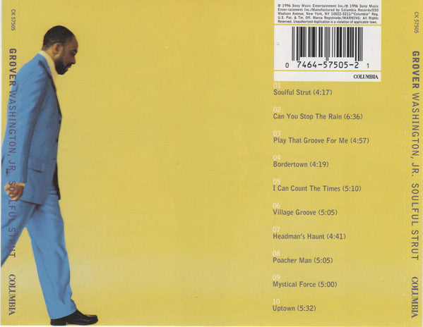 Washington Jr., Grover - Soulful Strut (CD, VG) (Vinyl LP)