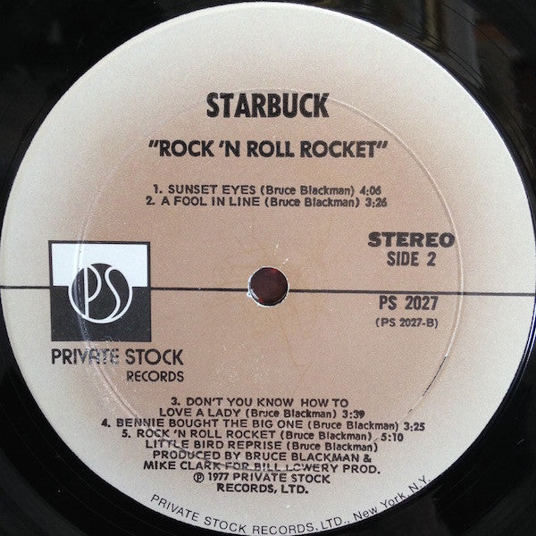 Starbuck - Rock'n Roll Rocket (VG+) (Vinyl LP)