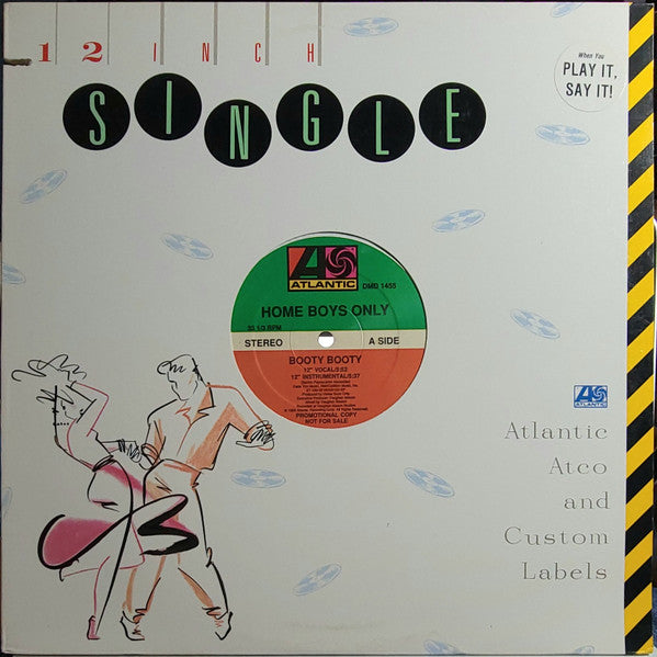 Home Boys Only - Booty Booty (VG+) (Vinyl LP)
