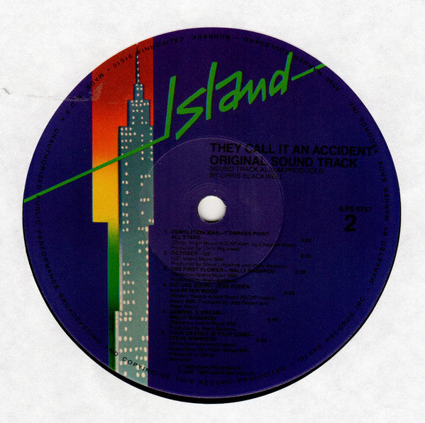 They Call It An Accident (Original Sound Track From) (NM or M-) (Vinyl LP)