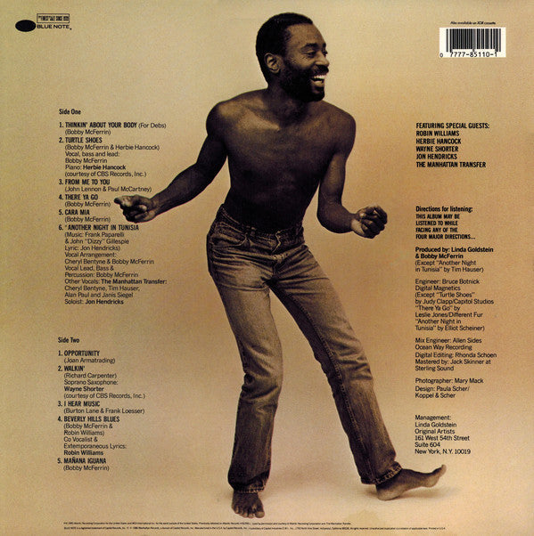 McFerrin, Bobby - Spontaneous Inventions (Vinyl, VG+) (Vinyl LP)