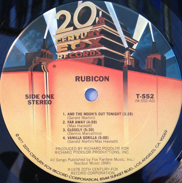 Rubicon  - Rubicon (VG) (Vinyl LP)