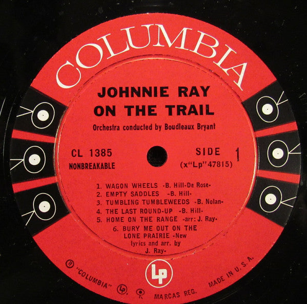 Ray, Johnnie - On The Trail (VG) (Vinyl LP)