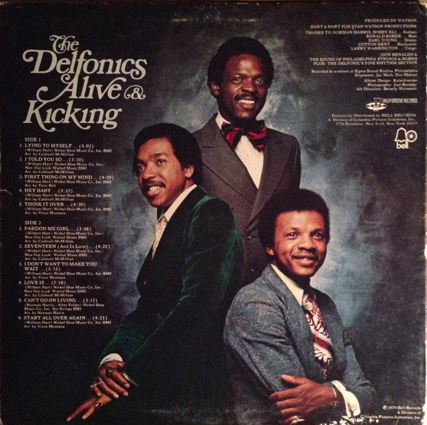 Delfonics - Alive & Kicking (VG+) (Vinyl LP)