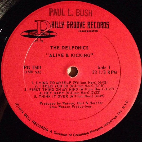 Delfonics - Alive & Kicking (VG+) (Vinyl LP)