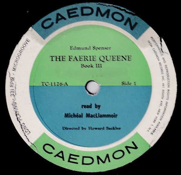 Spenser, Edmund - The Faerie Queene And Other Poetry Of Edmund Spenser (Vinyl, VG+) (Vinyl LP)