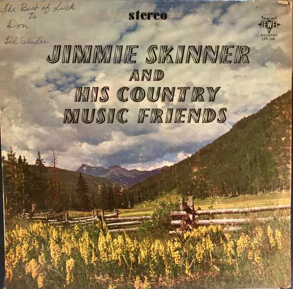 Skinner, Jimmie - And His Country Music Friends (VG+) (Vinyl LP)