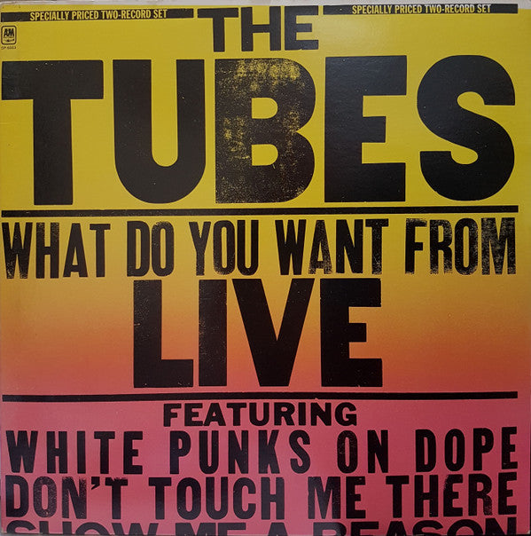 Tubes - What Do You Want From Live (VG+) (Vinyl LP)