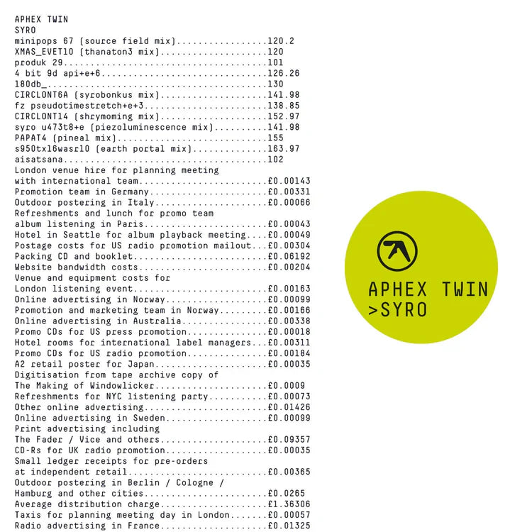Aphex Twin - Syro (Vinyl LP)