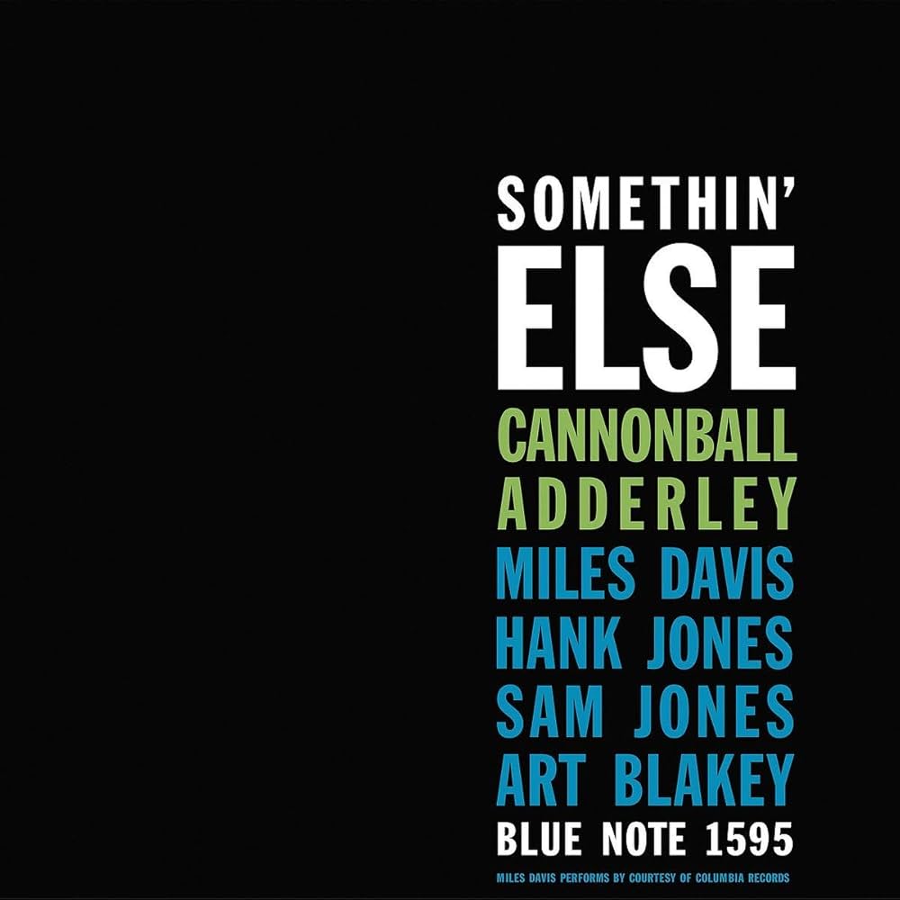 Adderley, Cannonball - Somethin' Else (Vinyl LP)