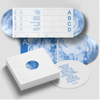 Rufus Du Sol - Atlas (10th Anniversary Deluxe Blue & White Marble Coloured 3LP Vinyl Box Set) (Vinyl LP)