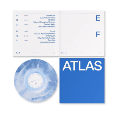 Rufus Du Sol - Atlas (10th Anniversary Deluxe Blue & White Marble Coloured 3LP Vinyl Box Set) (Vinyl LP)