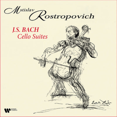 Rostropovich, Mstislav - Bach Cello Suites (4LP Vinyl) (Vinyl LP)
