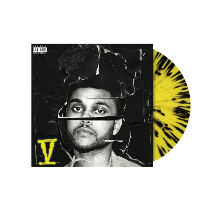 Weeknd, The - Beauty Behind The Madness (5 Year Anniversary Edition Yellow & Black Splatter Coloured 2LP Vinyl) (Vinyl LP)