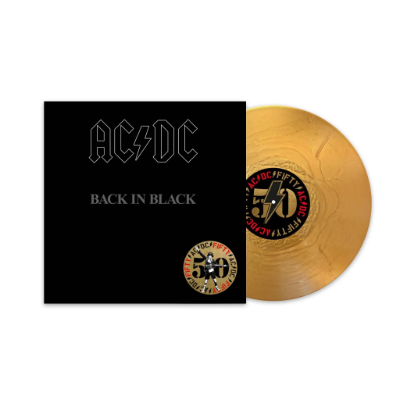 AC/DC - Back In Black (180g Gold Nugget Coloured Vinyl) (Vinyl LP)