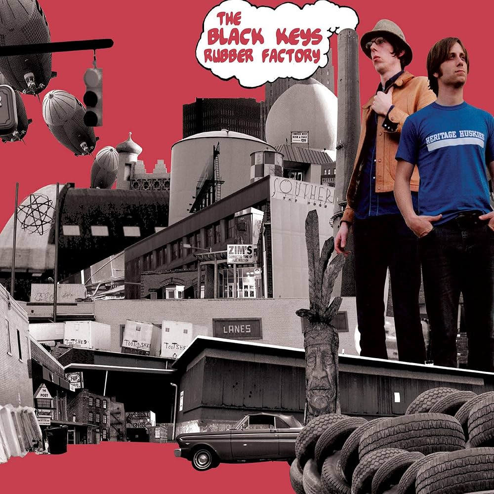 Black Keys - Rubber Factory (Vinyl LP)