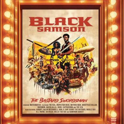 Wu-Tang Clan x Mathematics - Black Samson, The Bastard Swordsman: Wu-Tang, The Saga Continues Collection (Vinyl) (Vinyl LP)