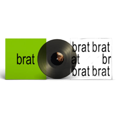 XCX, Charli - Brat (Limited Edition Clear Sleeve Over Translucent Black Vinyl) (Vinyl LP)