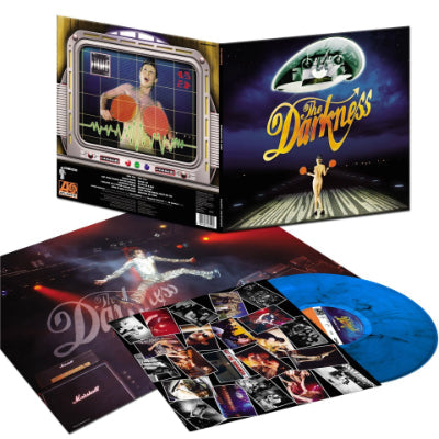 Darkness, The - Permission To Land... AGAIN (20th Anniversary) (Black & Blue Coloured Vinyl) (Vinyl LP)
