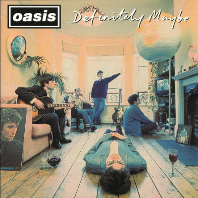 Oasis - Definitely Maybe (Standard Black 2LP Vinyl) (Vinyl LP)