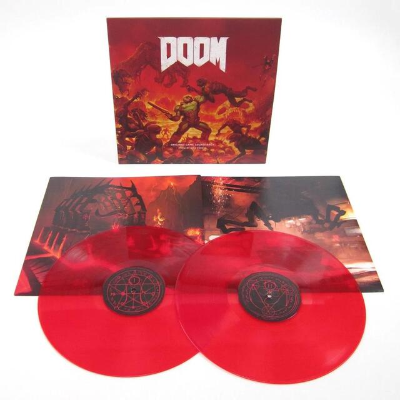 Gordon, Mick - Doom (Game OST) (Limited Translucent Red Coloured 2LP Vinyl) (Vinyl LP)