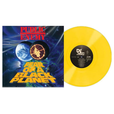 Public Enemy - Fear Of A Black Planet (Limited Yellow Coloured Vinyl) (Vinyl LP)