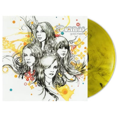 Donnas, The - Gold Medal (Limited Black & Gold Splatter Vinyl) (Vinyl LP)