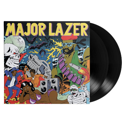 Major Lazer - Guns Don't Kill People Lazers Do (Standard Black 2LP Vinyl) (Vinyl LP)