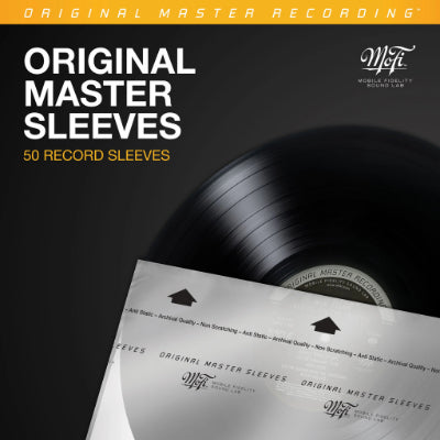 Vinyl Sleeves - 12" Original Master Record Inner Sleeves (50 Pack) - Mobile Fidelity (Vinyl LP)