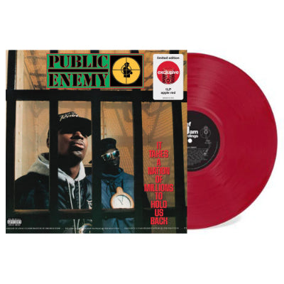Public Enemy - It Takes A Nation Of Millions To Hold Us Back (Apple Red Coloured Vinyl) (Vinyl LP)