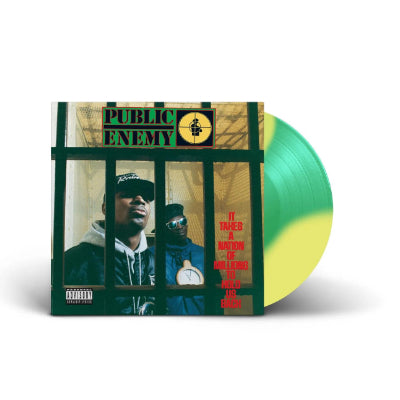 Public Enemy - It Takes A Nation Of Millions To Hold Us Back (Limited Yellow And Green Coloured Vinyl) (Vinyl LP)