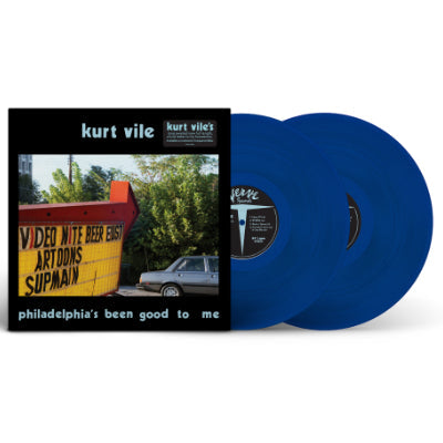 Vile, Kurt - Philadelphia's Been Good To Me (Indies Transparent Blue Coloured 2LP Vinyl) (Vinyl LP)