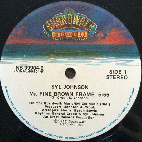 Johnson, Syl - Ms. Fine Brown Frame (VG+) (Vinyl LP)