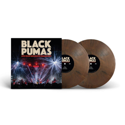 Black Pumas - Live At Brooklyn Paramount (Brooklyn Brownstone Coloured 2LP Vinyl) (Vinyl LP)